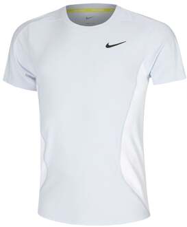 Nike Court Dri-Fit Advantage Slam T-shirt Heren-Lichtgrijs,Wit - XXL