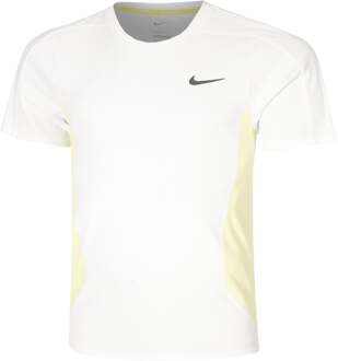 Nike Court Dri-Fit Advantage Slam T-shirt Heren-Wit,Limoen - XS,S,M,L,XL,XXL