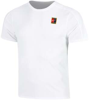 Nike Court Dri-Fit Advantage Slam T-shirt Heren-Wit - XXL