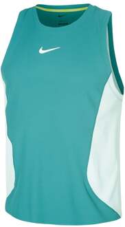 Nike Court Dri-Fit Advantage Slam Tanktop Heren-Petrolblauw,Wit - XXL