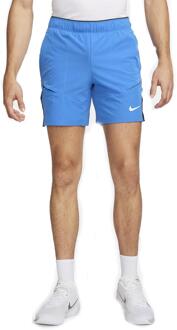 Nike Court Dri-FIT Advantage Sportshort Heren XXL Blauw