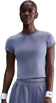 Nike Court Dri-FIT Advantage T-shirt Dames-blaugrau,blauw-grijs blauwgrijs - XS,S,M,L,XL,XXL