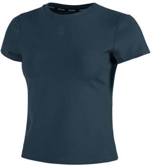 Nike Court Dri-Fit Advantage T-shirt Dames-Donkerblauw,Donkerblauw - XL