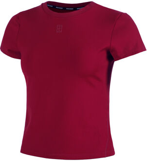 Nike Court Dri-FIT Advantage T-shirt Dames rood - S,L
