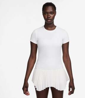 Nike Court Dri-Fit Advantage T-shirt Dames-Wit,Wit - XS