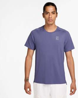 Nike Court Dri-FIT Advantage T-shirt Heren-mauve - XXL