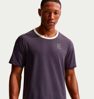 Nike Court Dri-FIT Advantage T-shirt Heren-paars lila - XS,S,M,L,XL,XXL