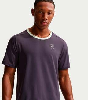 Nike Court Dri-FIT Advantage T-shirt Heren-paars lila
