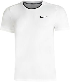 Nike Court Dri-Fit Advantage T-shirt Heren wit - XL,XXL