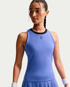 Nike Court Dri-FIT Advantage Tanktop Dames-blauw - XS,S,M,L,XL