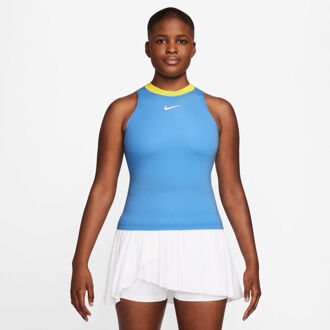 Nike Court Dri-Fit Advantage Tanktop Dames lichtblauw - XS,S,L