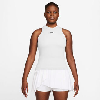 Nike Court Dri-Fit Advantage Tanktop Dames wit - M