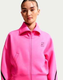 Nike Court Dri-Fit Advantage  Trainingsjack Dames-berry - XS,S,M,L,XL