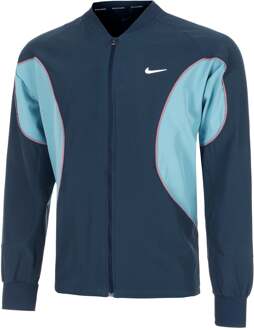 Nike Court Dri-Fit Advantage Trainingsjack Heren-Donkerblauw,Lichtblauw - S,M,L,XL,XXL