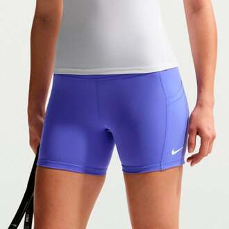 Nike Court Dri-Fit Ball Short voor tennisballen Dames-blauw - XS,S,M,XL