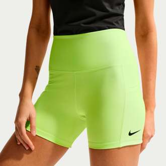 Nike Court Dri-Fit Ball Short voor tennisballen Dames-limoen - XS,S,M,L,XL