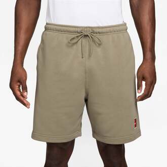Nike Court Dri-Fit Heritage Fleece Shorts Heren-olijf - S,M,L,XL,XXL