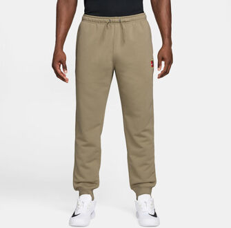 Nike Court Dri-Fit Heritage Fleece Trainingsbroek Heren olijf - XS,S,XL,XXL