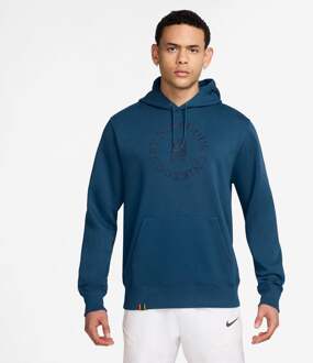 Nike Court Dri-Fit Heritage Sweater Met Capuchon Heren-Blaugrau blauwgrijs - M,L,XL,XXL