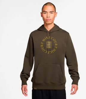 Nike Court Dri-Fit Heritage Sweater met capuchon Heren-bruin
