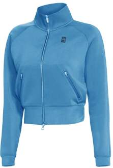 Nike Court Dri-Fit Heritage Trainingsjack Dames-Lichtblauw - M
