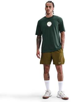 Nike Court Dri-Fit Max 90's T-shirt Heren-donkergroen - XS,S,M,L,XL,XXL