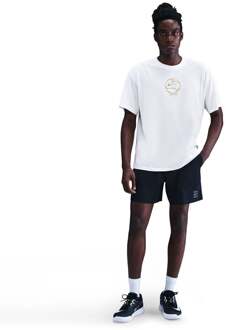 Nike Court Dri-Fit Max 90's T-shirt Heren-wit - XS
