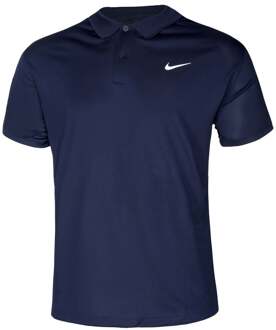 Nike Court Dri-FIT Pique Polo Heren navy - M