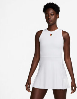 Nike Court Dri-FIT Slam Jurk Dames-Wit - XS