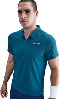 Nike Court Dri-Fit Slam Polo Heren-Petrolblauw - XS,S,L,XL,XXL
