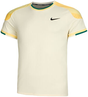 Nike Court Dri-Fit Slam T-shirt Heren crème - XXL
