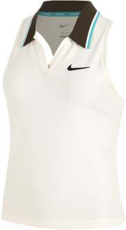 Nike Court Dri-FIT Slam Tanktop Dames-Crème,Bruin - XS,S,M,L,XL