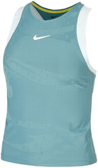 Nike Court Dri-Fit Slam Tanktop Dames-Petrolblauw,Lichtblauw - XL
