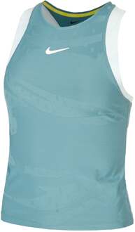 Nike Court Dri-Fit Slam Tanktop Dames-Petrolblauw,Lichtblauw - XS,S,M,L,XL
