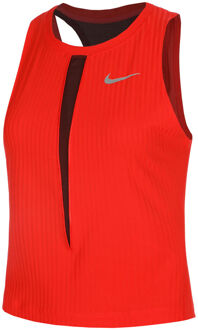 Nike Court Dri-Fit Slam Tanktop Dames-Rood - L