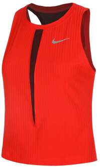 Nike Court Dri-Fit Slam Tanktop Dames-Rood - M