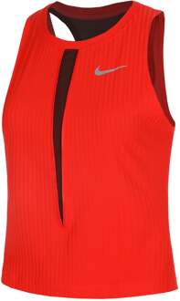 Nike Court Dri-Fit Slam Tanktop Dames-Rood - XS