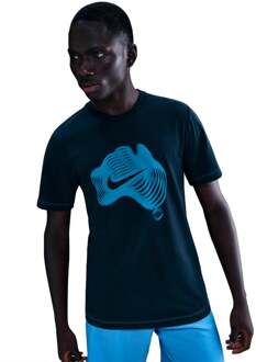 Nike Court Dri-Fit T-shirt Heren-donkerblauw - XL