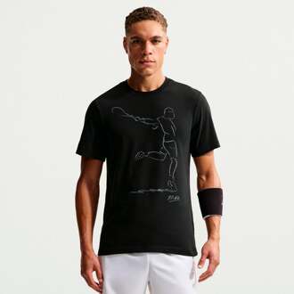 Nike Court Dri-Fit T-shirt Heren zwart - XS,S,M,L,XL,XXL