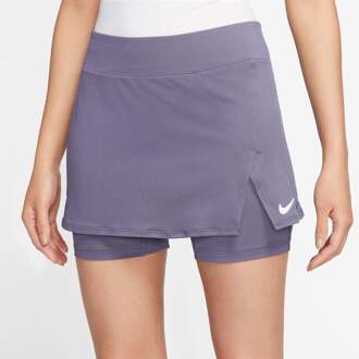 Nike Court Dri-Fit Victory Straight Rok Dames paars - L