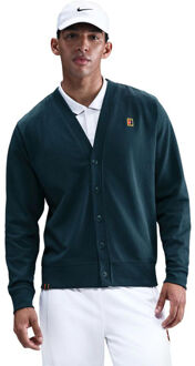 Nike Court Gebreid vest Heren-donkerblauw - M