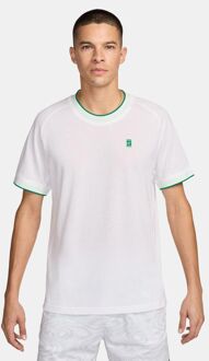 Nike Court Heritage T-shirt Heren wit - XL