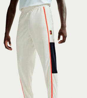 Nike Court Heritage Trainingsbroek Heren-crème, oranje - M