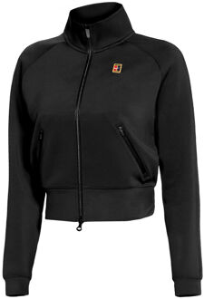 Nike Court Heritage Trainingsjack Dames zwart - XL