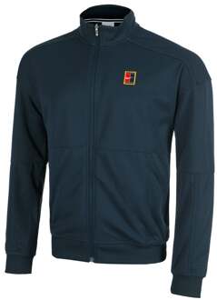 Nike Court Heritage Trainingsjack Heren donkerblauw - XXL