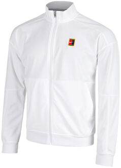 Nike Court Heritage Trainingsjack Heren-Wit,Wit - L