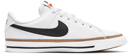 Nike court legacy chk sneakers wit/zwart dames dames - 39