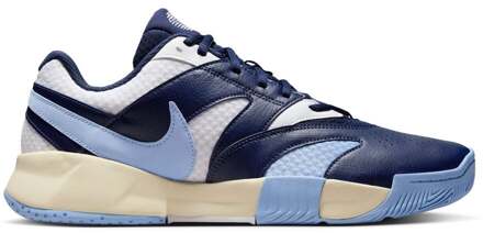 Nike Court Lite 4 Allcourt schoen Heren-wit, donkerblauw - 44.5,45.5,47,47.5,48.5