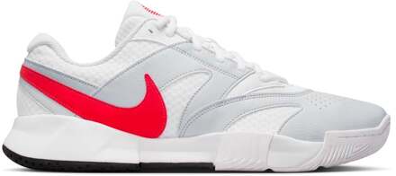 Nike Court Lite 4 Allcourt schoen Heren-wit, grijs - 43