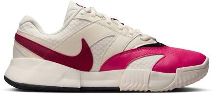 Nike Court Lite 4 Tennisschoenen Dames-Crème,Rood - 35.5,36,36.5,37.5,38,38.5,39,40,40.5,41,42,42.5,43,44,44.5